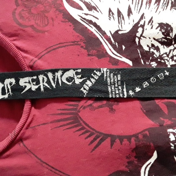 Rare vintage Lip Service Heavens a lie corset tank top XS - Picture 3 of 5